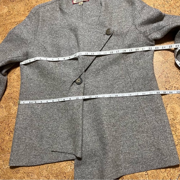Beyond Threads Alpaca & Wool Button Jacket Coat Sz XL - Picture 12 of 15